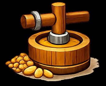 Traditional Wooden Ghani Process