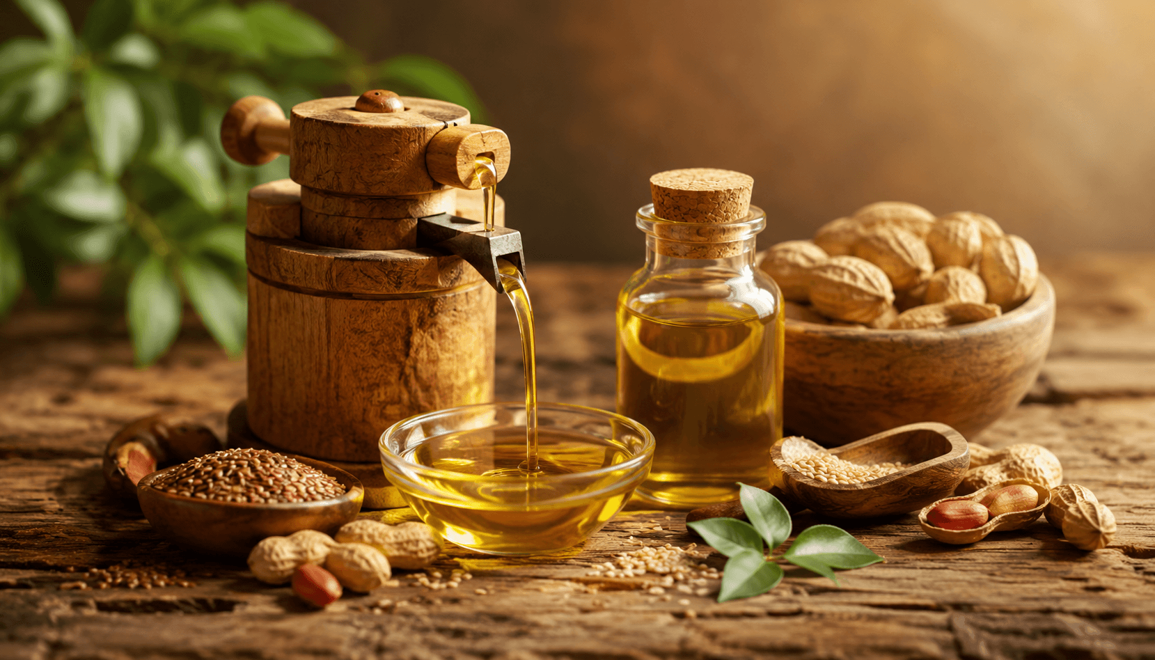 Why Traditional Wooden Cold-Pressed Oils Are Better Than Refined Oils